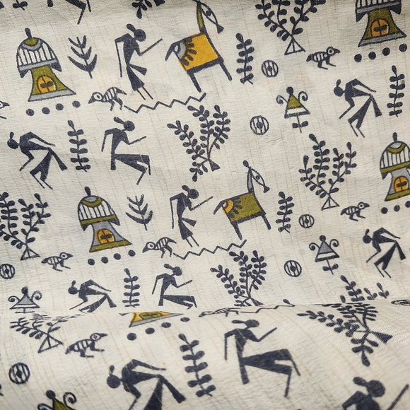 Colorful Patterned Skirt - Picture 7 of 9